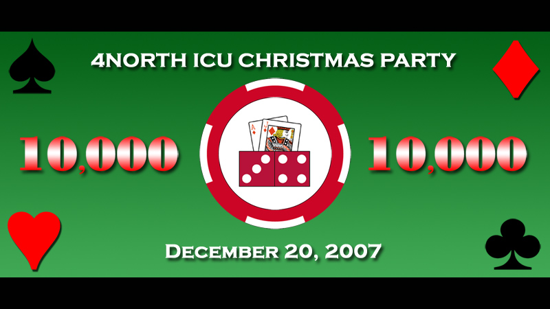 4 North ICU Christmas party ticket image