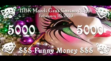 HBK Mardi Gras Casino Night